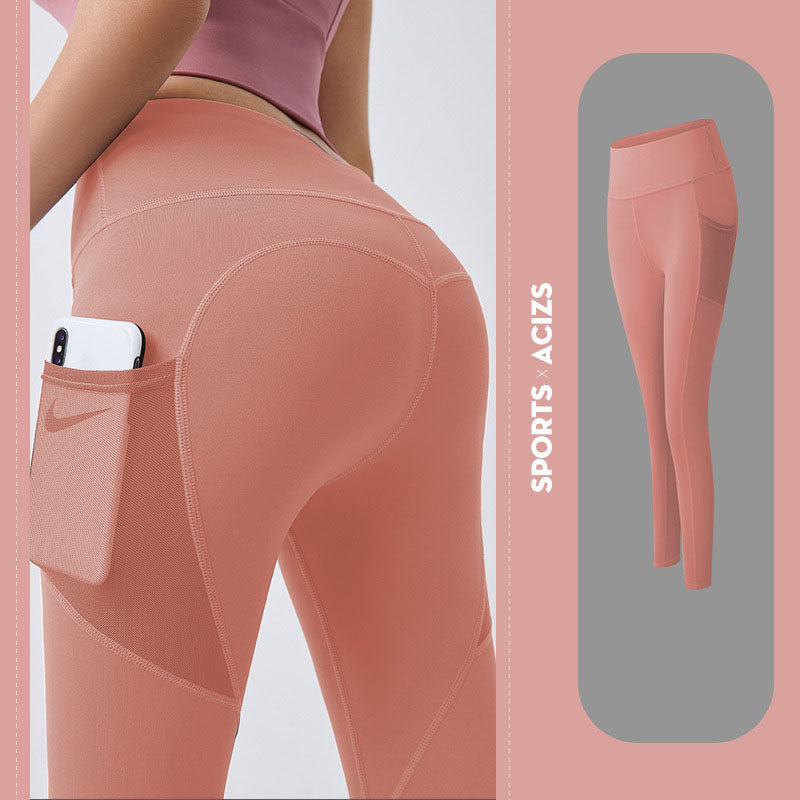 Yoga Pants Women With Pocket Leggings Sport Girl Gym Leggings