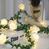 Enchant Your Space with Romantic Rose Vine String Lights! - Minihomy