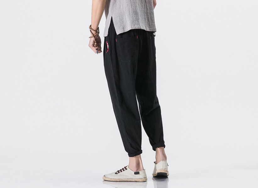 Men's nine-point harem pants - Minihomy