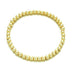 18k Plated Golden Balls Hematite Beaded Bracelet - Minihomy