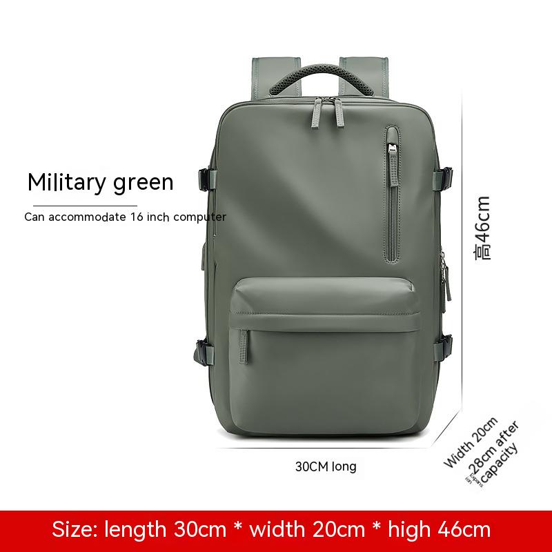 Expansion Backpack Women's Casual Dry Wet Separation Backpack - Minihomy