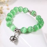 Natural opal beads bracelets crystal women bracelet - Minihomy