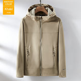 Soft Shell Fleece-lined Single-layer Coat