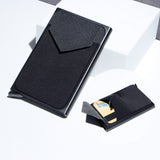 Metal Card Strap Lycra Cloth Anti-theft Swiping Aluminum Alloy Card Case - Minihomy