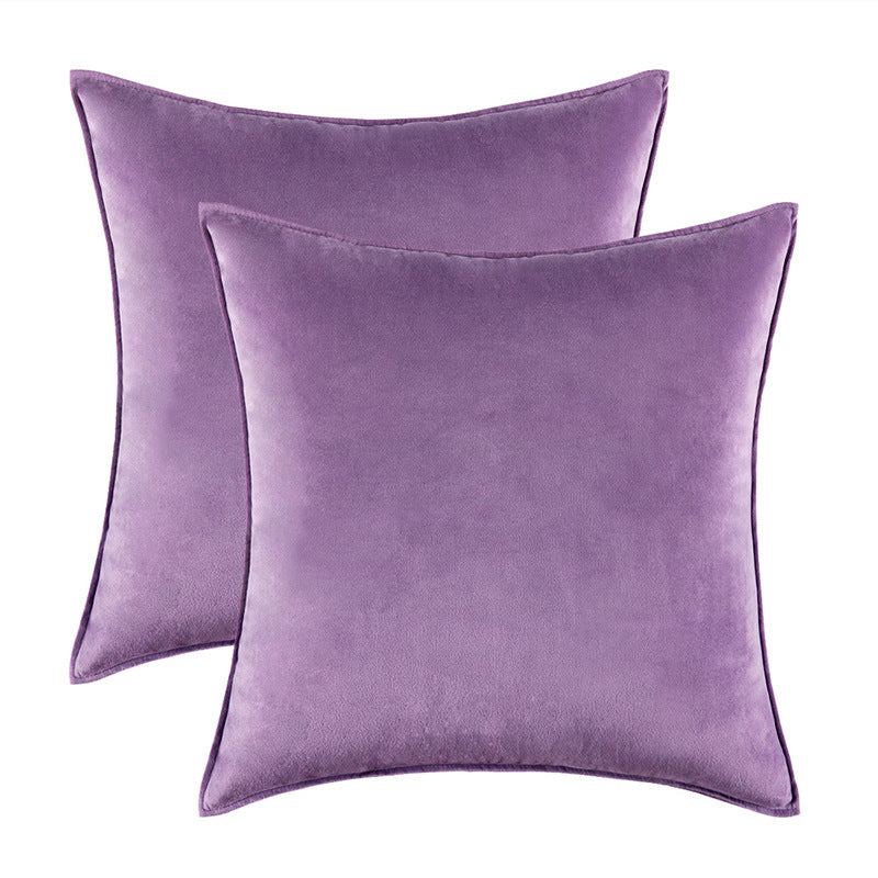 Covered velvet waist pillow cushion cover