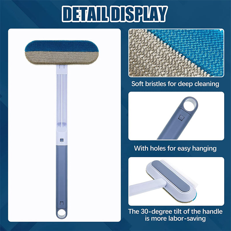 4-In-1 Multifunctional Hair Removal Brush - Pet Dog Cat Hair Cleaner Brush, Cat Hair Remover, Window Screen Cleaning Tool - Minihomy