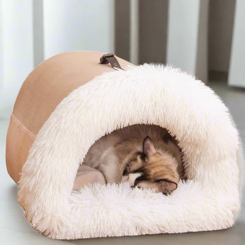 Splicing Portable Pet Bed Portable Warm