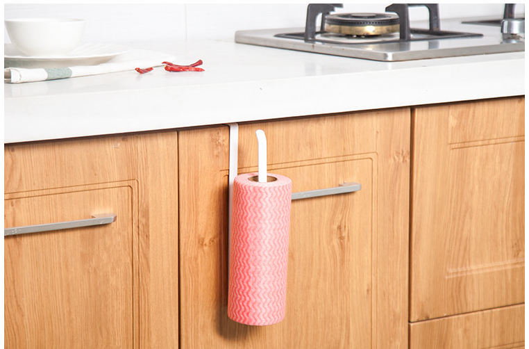 Towel-free kitchen bathroom towel rack