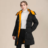 Thickened Contrast Color Cotton Jacket Women's Jacket