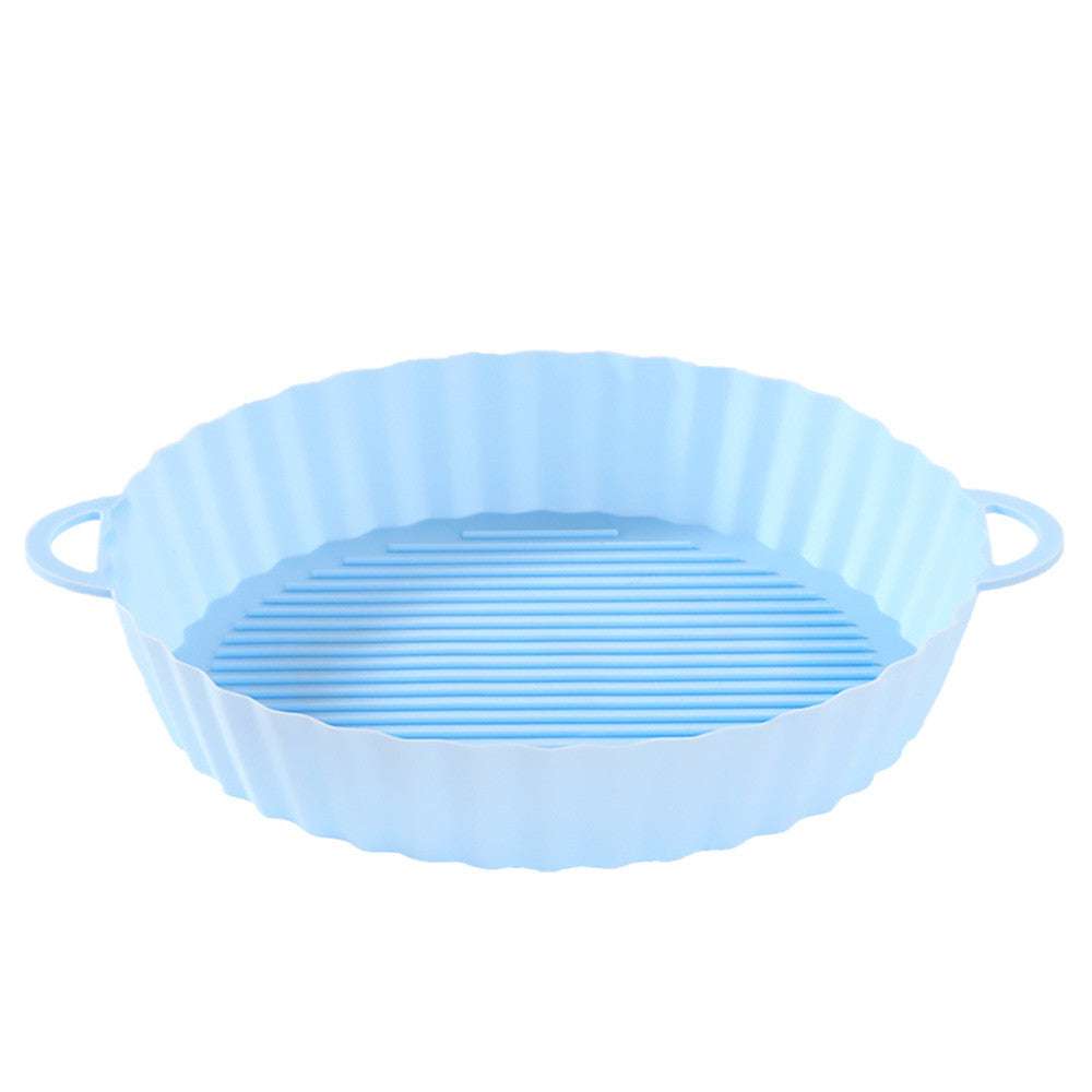 Air Fryer Tray Silicone Kitchen Supplies AirFryer Silicone Pot Grill Pan Accessories - Minihomy