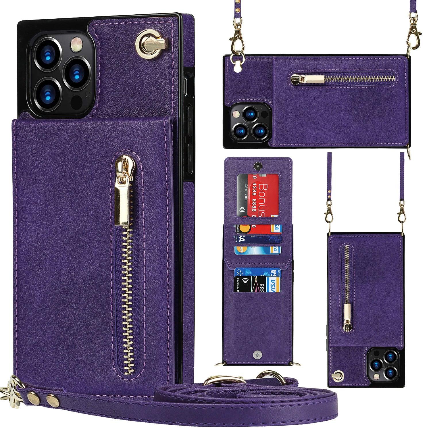 Zipper Phone Case Phone Case Crossbody