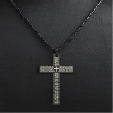 Cross Necklace Titanium Steel Men's Necklace - Minihomy