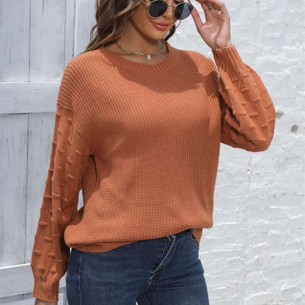 Cozy Up in Style: Women's Pullover Sweater for Autumn & Winter - Minihomy