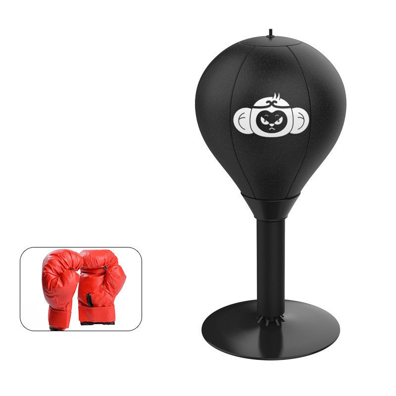 Boxing Speed Ball Tabletop Reaction Target Sandbags Kids Suction Cup Boxing Reflex Ball - Minihomy