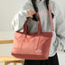 Large Capacity Tote Bag - New Shoulder Bag with Casual Korean Style and Solid Color Design - Minihomy