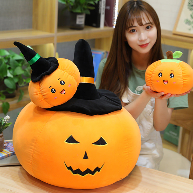 Halloween Pumpkin Doll Plush Toy - Minihomy