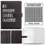 Couple Challenge Save Money Deposit And Savings Journal Book Loose-leaf Binder