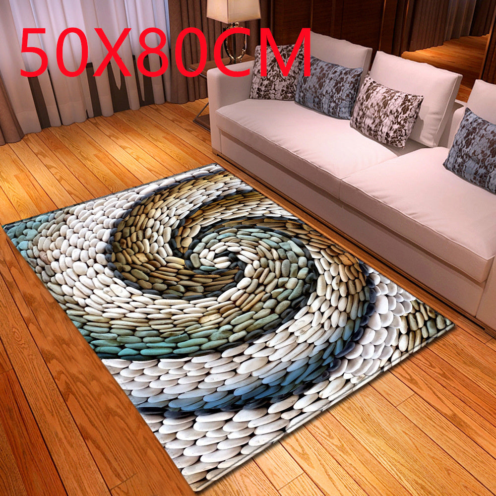 Marble Living Room Carpet Bedroom Restaurant Carpet - Minihomy