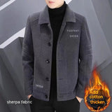 Men's Woolen Coat Short Autumn And Winter Woolen Coat