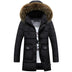 Men s Warm Overcoat Winter Coat Parka Hooded Jackets - Minihomy