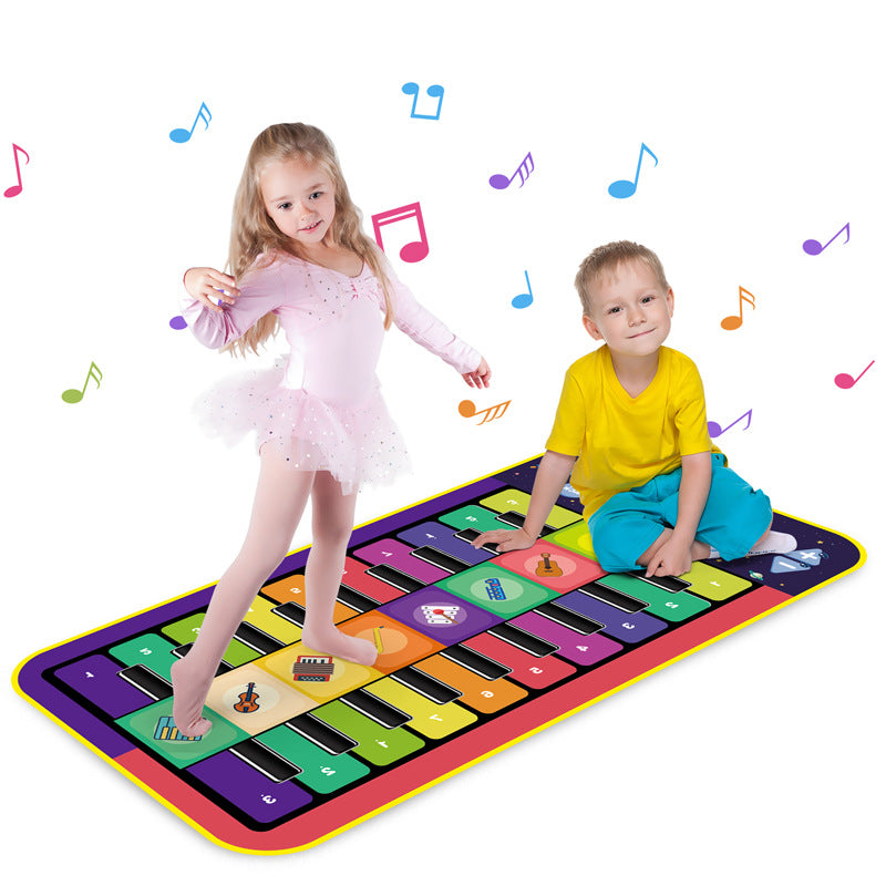 Children's Animal Piano Mat: Multifunctional Music Blanket Toy - Minihomy