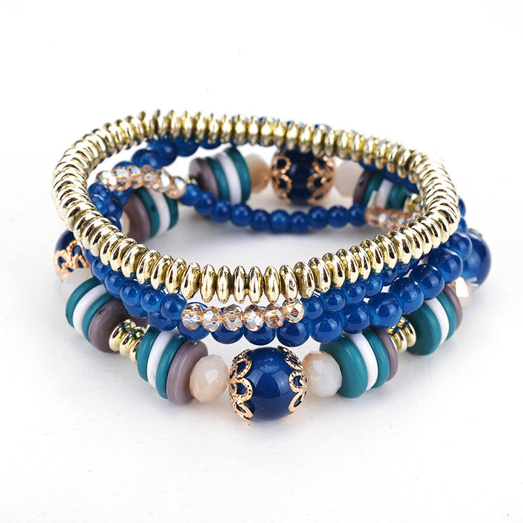 European And American Wild 4 Sets Of Bracelets Fashion Bracelets