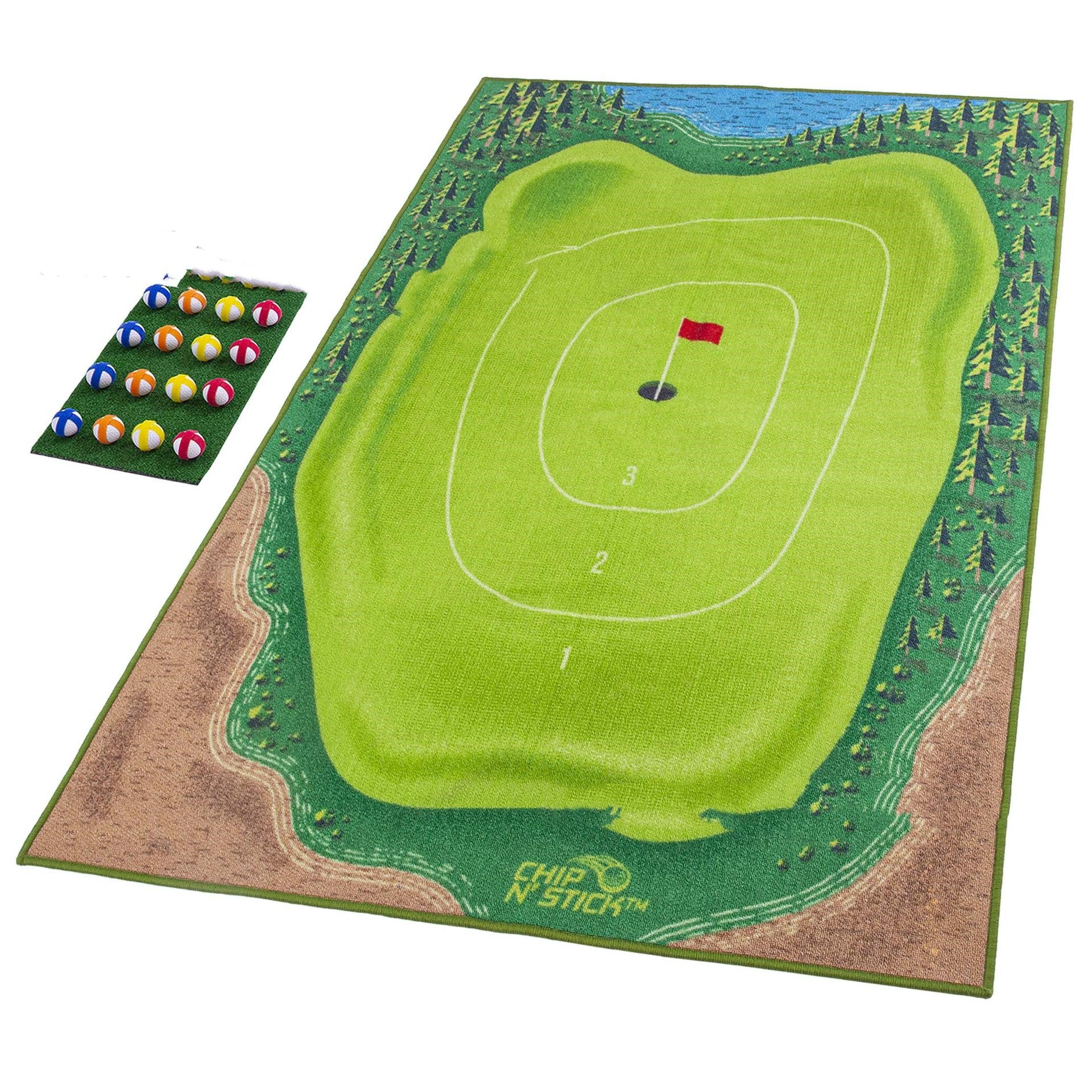 Golf Training Mat For Swing Parent-child Toys Ball Trace Directional Mat