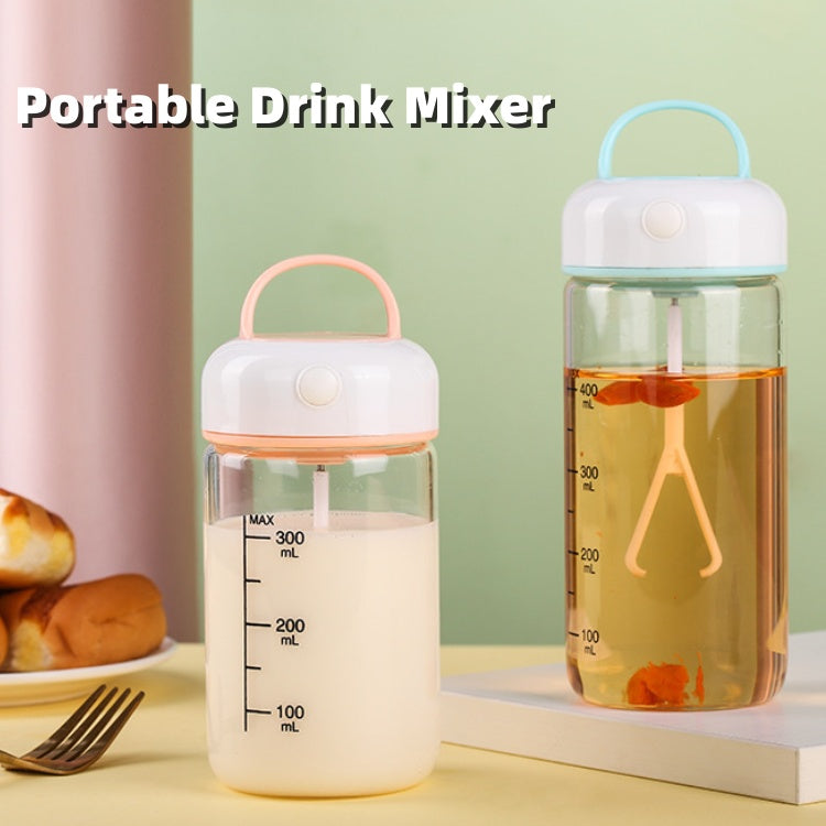 Portable Rechargeable Milkshake Maker - Quiet, Leakproof, Automatic Blender - Minihomy