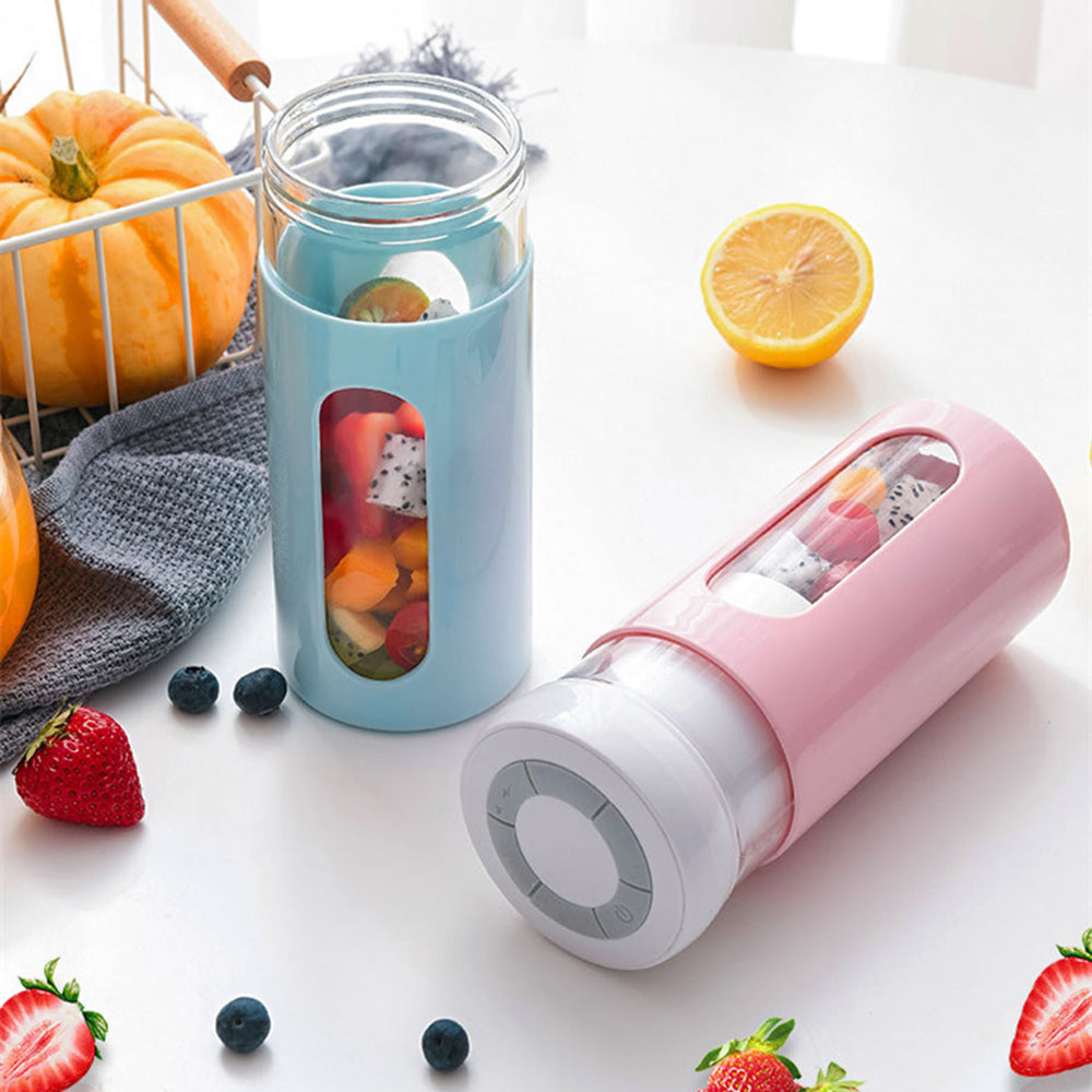 Portable Blender - USB Rechargeable Fruit Juicer for On-the-Go Smoothies