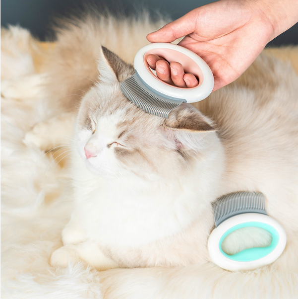 Cat Hair Comb To Remove Floating Artifact Brush For Pets - Minihomy