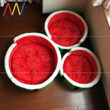 Cute Pet Bed House Winter Warm Mat Kennel Pineapple Shaped Soft Sponge