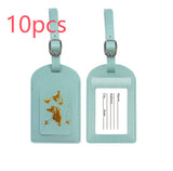 New Products Luggage Tag Leather Name