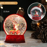 Christmas LED Light Decoration - Realistic Flame Effect, Battery Powered, Various Designs - Minihomy