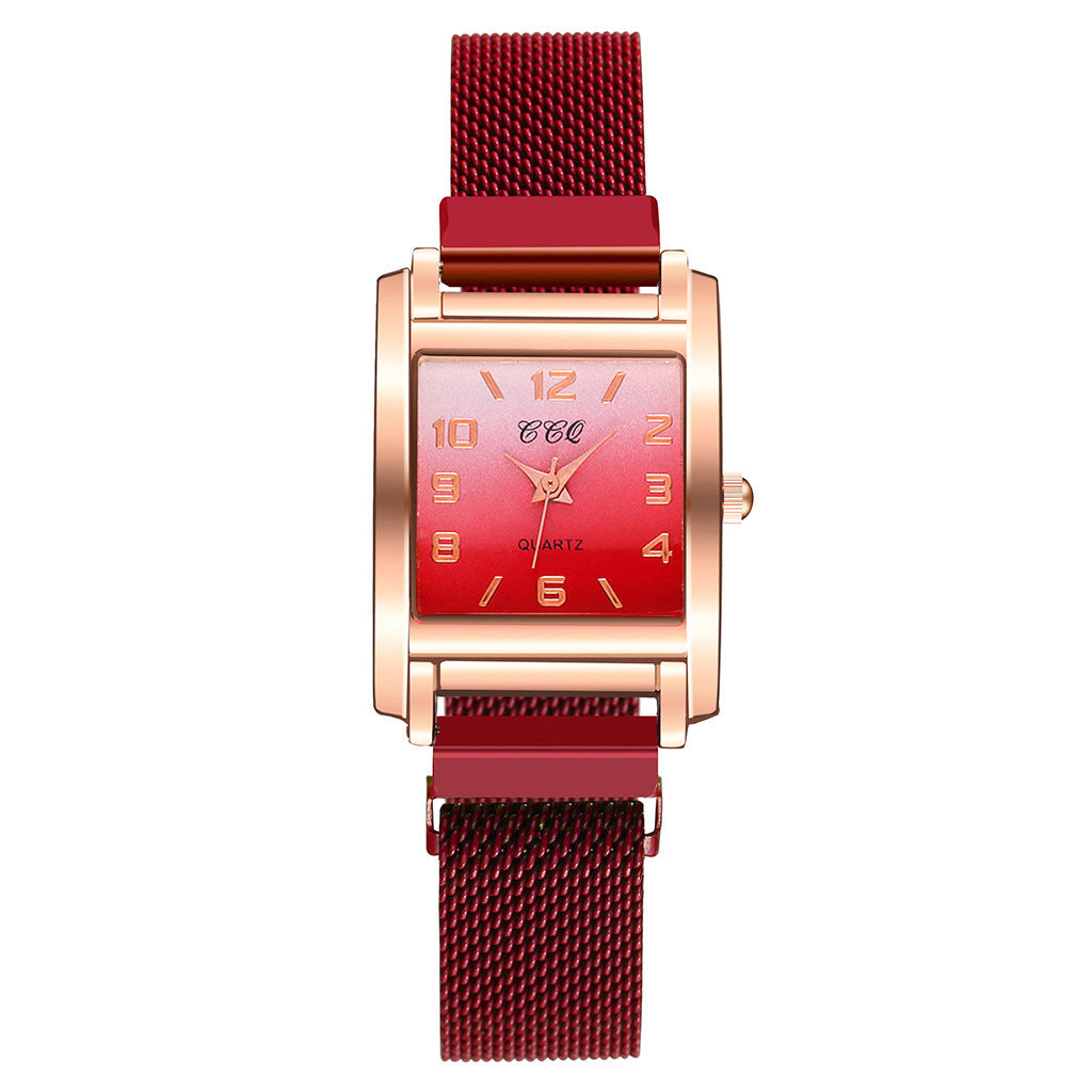 Women's Casual Quartz Watch with Magnetic Clasp