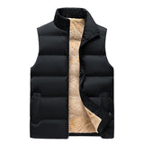 Lambswool Men's Down Cotton Vest Clip Outerwear