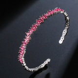 Light luxury micro-inlaid zircon bracelet ladies simple hand jewelry - Minihomy