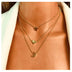 Alloy Star And Moon Pendant Necklace: Illuminate Your Style - Minihomy