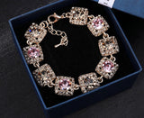 Super Flash Rhinestone Vintage Crystal Bracelet