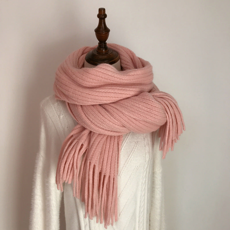 Winter Versatile Students Thickened Warm Scarves