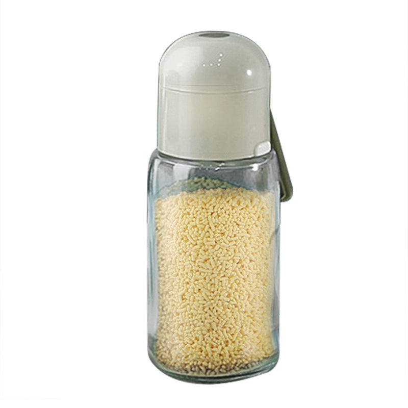 Kitchen Glass Seasoning Salt Control Bottle - Minihomy