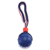 Interactive Dog Toy Ball - Teether with Rope for Chewing, Training & Fun - Minihomy