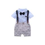 Baby boy short sleeve suit summer baby overalls