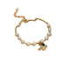 Baroque Freshwater Pearl Bee Bracelet Simple Personality - Minihomy