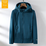 Soft Shell Fleece-lined Single-layer Coat