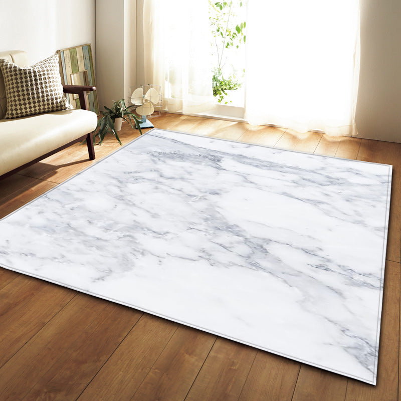 Marble Living Room Carpet Bedroom Restaurant Carpet - Minihomy