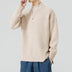 Half High-Necked Sweater for Men's Casual Knitwear Outerwear - Minihomy