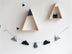 Kids Room Decoration Hanging Wall Decor Felt Fabric Cloud Garland String Party Banner - Minihomy