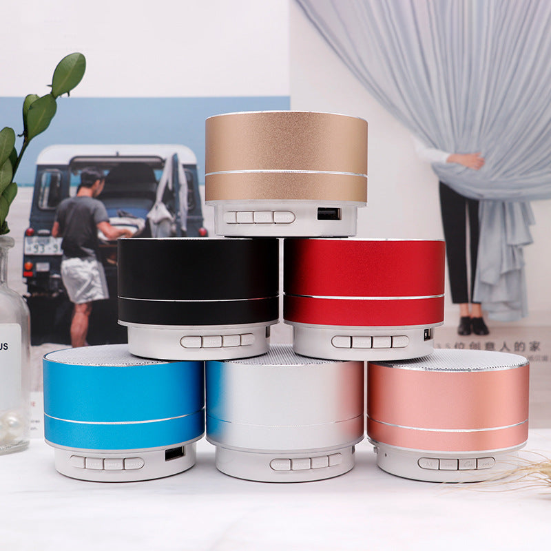 Mini Wireless Bluetooth Speaker - Portable Loudspeaker with Colorful Light Crack Sound - Minihomy