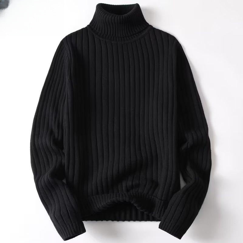 Turtleneck Sweater: Warm Autumn and Winter Versatile Bottoming Shirt for Men