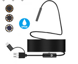 Endoscope 3-in-1 USB Micro USB Type-C Borescope Inspection Camera - Minihomy